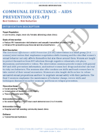 COMMUNAL EFFECTANCE  AIDS PREVENTION CEAP