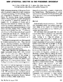 New leptospiral serotype in the pyrogenes serogroup