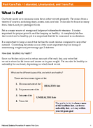 Session 2 Fats  Saturated Unsaturated and Trans Fat Handout