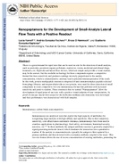 Nanopeptamers for the Development of SmallAnalyte Lateral Flow Tests with a Positive Readout