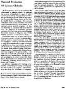 National evaluation of gamma globulin