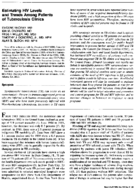 Estimating HIV levels and trends among patients of tuberculosis clinics