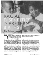 Racial disparities in preterm births The role of urogenital infections