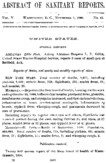 Abstract of sanitary reports  v V no 45 November 7 1890