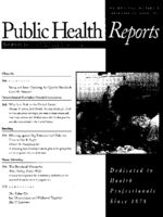Public Health Reports  v 112 no 5  cover