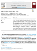When Does WorkFamily Conflict Occur