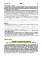 Thimerosal in Vaccines A Joint Statement of the American Academy of Pediatrics and the Public Health Service