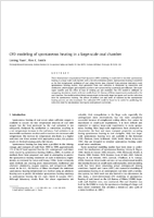 CFD modeling of spontaneous heating in a largescale coal chamber