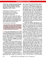 CrimeanCongo Hemorrhagic Fever Virus Seropositivity among Dromedary Camels Algeria 20202021