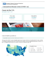 Coronavirus disease COVID19 cases in the US last updated on June 12 2020
