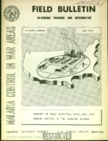 Malaria Control in War Areas field bulletin  July 1944
