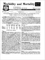 Morbidity and Mortality Weekly Report Vol 5 No 19 May 18 1956