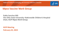 Mpox Vaccine Work Group