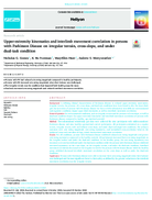 UpperExtremity Kinematics and Interlimb Movement Correlation in Persons with Parkinson Disease on Irregular Terrain CrossSlope and Under DualTask Condition
