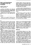 State level expert review committeesare they protected