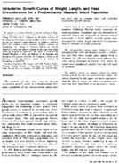 Intrauterine growth curves of weight length and head circumference for a predominantly Hispanic infant population