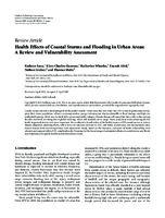Health Effects of Coastal Storms and Flooding in Urban Areas A Review and Vulnerability Assessment