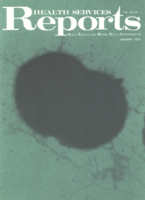 Health Services Reports  v 88  no 1  cover