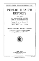Public Health Reports  v 47 no 30  cover