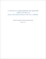 CDC methods for implementing and managing contact tracing for Ebola virus disease in lessaffected countries