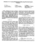 Detection of AC Machine Winding Deterioration Using Electrically Excited Vibrations