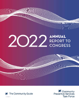 2022 Annual Report to Congress Community Preventive Services Task Force