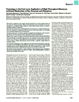 Toxicology in the Fast Lane Application of HighThroughput Bioassays to Detect Modulation of Key Enzymes and Receptors
