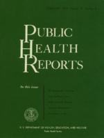 Public Health Reports  v 72  no 2  cover