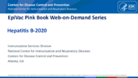 Hepatitis B2020 Pink Book WebonDemand Series 2020