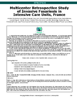 Multicenter Retrospective Study of Invasive Fusariosis in Intensive Care Units France