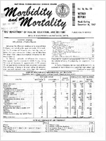 Morbidity and Mortality Weekly Report Vol 16 No 50 week ending December 16 1967