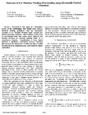 Detection of AC Machine Winding Deterioration Using Electrically Excited Vibrations