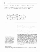Alaskas Model Program for Surveillance and Prevention of Occupational Injury Deaths