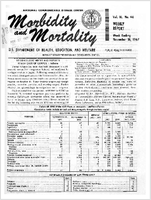 Morbidity and Mortality Weekly Report Vol 16 No 46 week ending November 18 1967