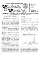 Morbidity and Mortality Weekly Report Vol 18 No 51 week ending December 20 1969