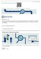 Wastewater Monitoring Data  COVID19