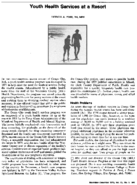 Youth Health Services At A Resort