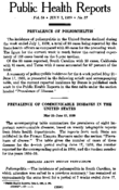 Public Health Reports  v 54 no 27  JULY 7 1939