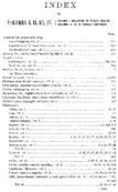 Index to Volumes I II III IV  volume 1 Bulletins of public health volumes II III IV Weekly Abstract of Sanitary Reports