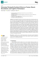 Assessing Vibrotactile Feedback Effects on Posture Muscle Recruitment and Cognitive Performance