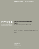 Topics in construction safety and health  falls  an interdisciplinary annotated bibliography