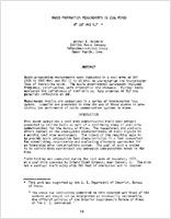 Radio Propagation Measurements in Coal Mines at UHF and VLF