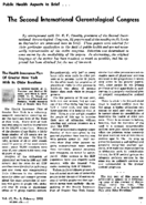 The Second International Gerontological Congress