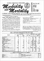 Morbidity and Mortality Weekly Report Vol 18 No 18 week ending May 3 1969