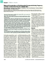 Maternal Concentrations of Polyfluoroalkyl Compounds during Pregnancy and Fetal and Postnatal Growth in British Girls