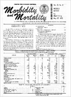 Morbidity and Mortality Weekly Report Vol 21 No 21 week ending May 27 1972