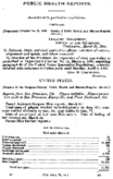Weekly Reports for April 3 1908