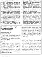 Model system of ongoing care for native Americansa 5year followup