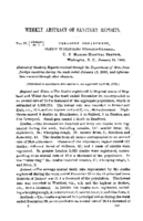 Weekly abstract of sanitary reports  v 4 no 3 January 18 1889