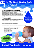 Is my well water safe to drink